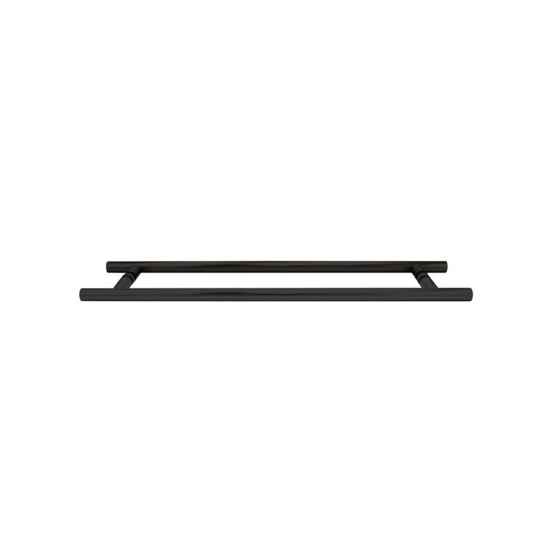 FHC FHC Ladder Towel Bar Back - To - Back for 1/4" To 1/2" Glass LHTB18X18MB