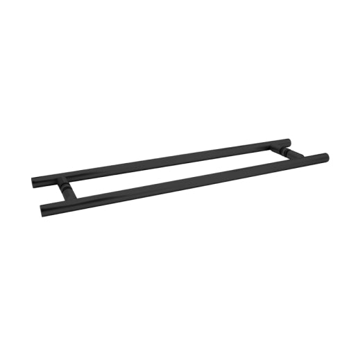 FHC FHC Ladder Towel Bar Back - To - Back for 1/4" To 1/2" Glass LHTB24X24MB