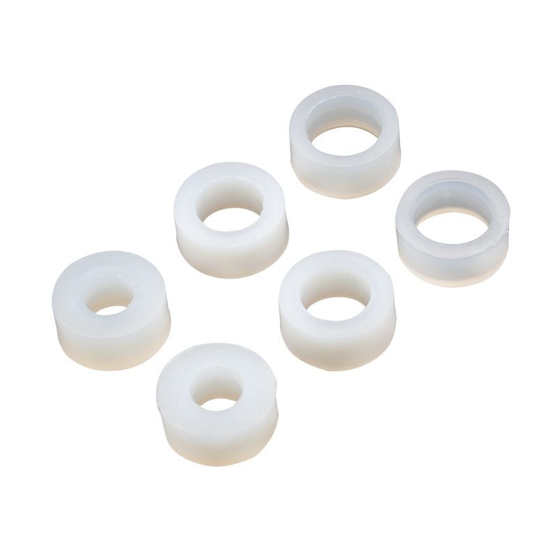 FHC FHC Pacifica Series Glass Grommet Spacers 6/Pk PSKGS1