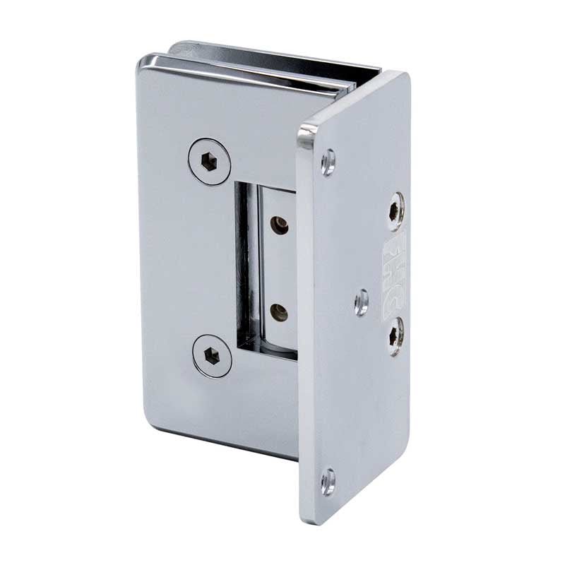 FHC FHC Preston Adjustable Beveled Wall Mount Hinge Full Offset Back Plate PRESA05CH