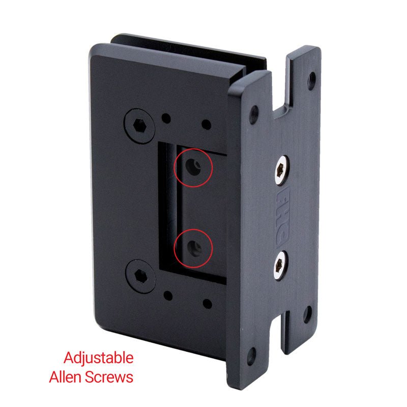 FHC FHC Preston Adjustable Wall Mount Hinge Adjustable H Back Plate PRESA40RB