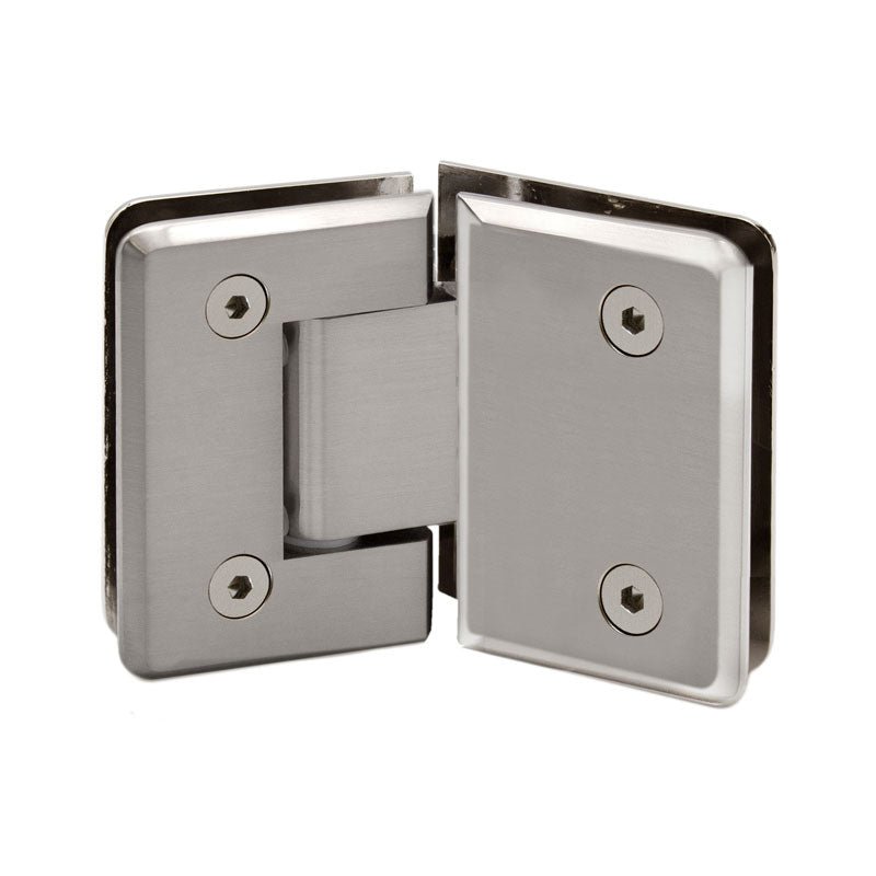 FHC FHC Preston Beveled 5 Degree Positive Close Glass To Glass 135 Degree Hinge PRES535BN