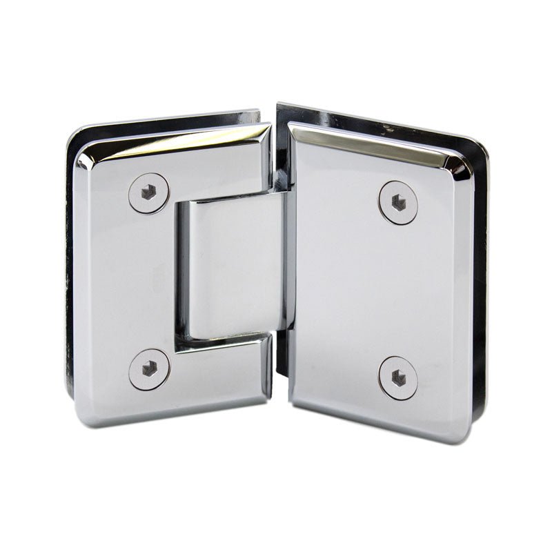 FHC FHC Preston Beveled 5 Degree Positive Close Glass To Glass 135 Degree Hinge PRES535CH