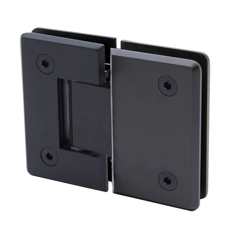 FHC FHC Preston Beveled 5 Degree Positive Close Glass To Glass 180 Degree Hinge PRES5800RB