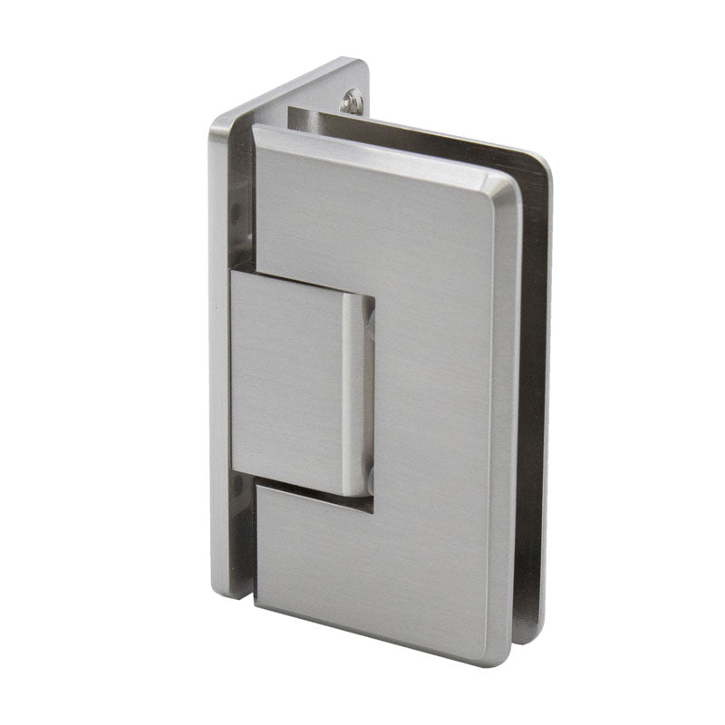 FHC FHC Preston Beveled 5 Degree Positive Close Offset Back Plate Wall Mount Hinge PRES05BN