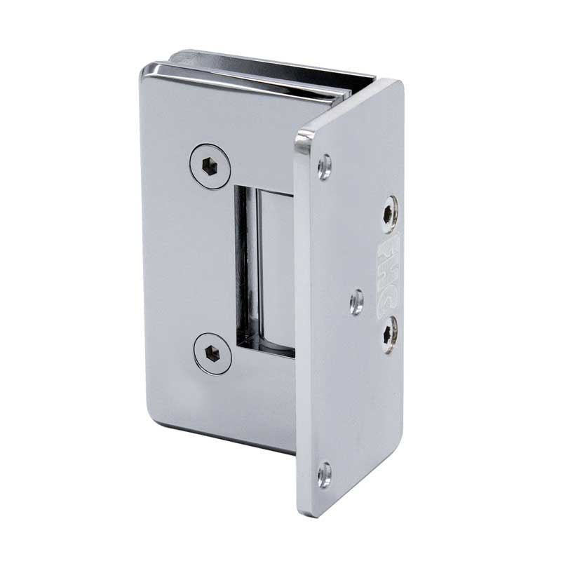 FHC FHC Preston Beveled 5 Degree Positive Close Offset Back Plate Wall Mount Hinge PRES05CH