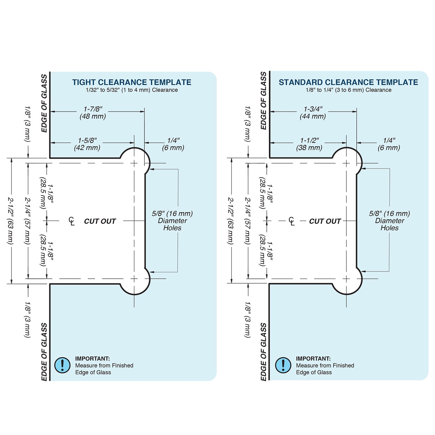 FHC FHC Preston Beveled 5 Degree Positive Close Short Back Plate Wall Mount Hinge PRESS5BN