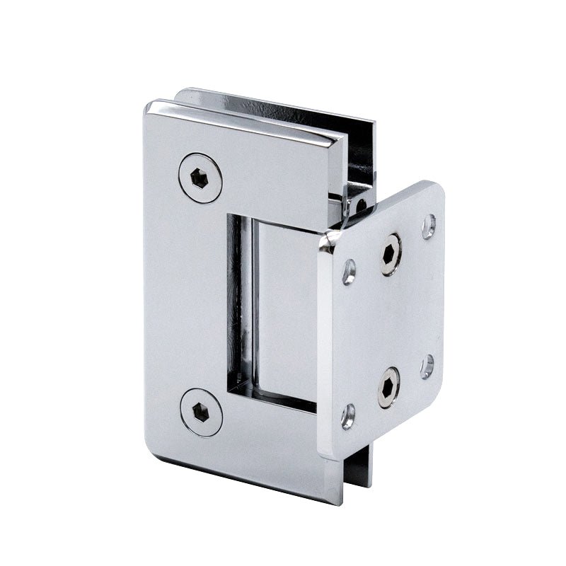 FHC FHC Preston Beveled 5 Degree Positive Close Short Back Plate Wall Mount Hinge PRESS5CH