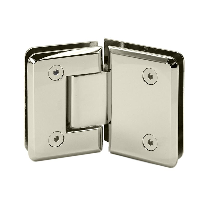 FHC FHC Preston Beveled Glass To Glass 135 Degree Hinge PRES135PN