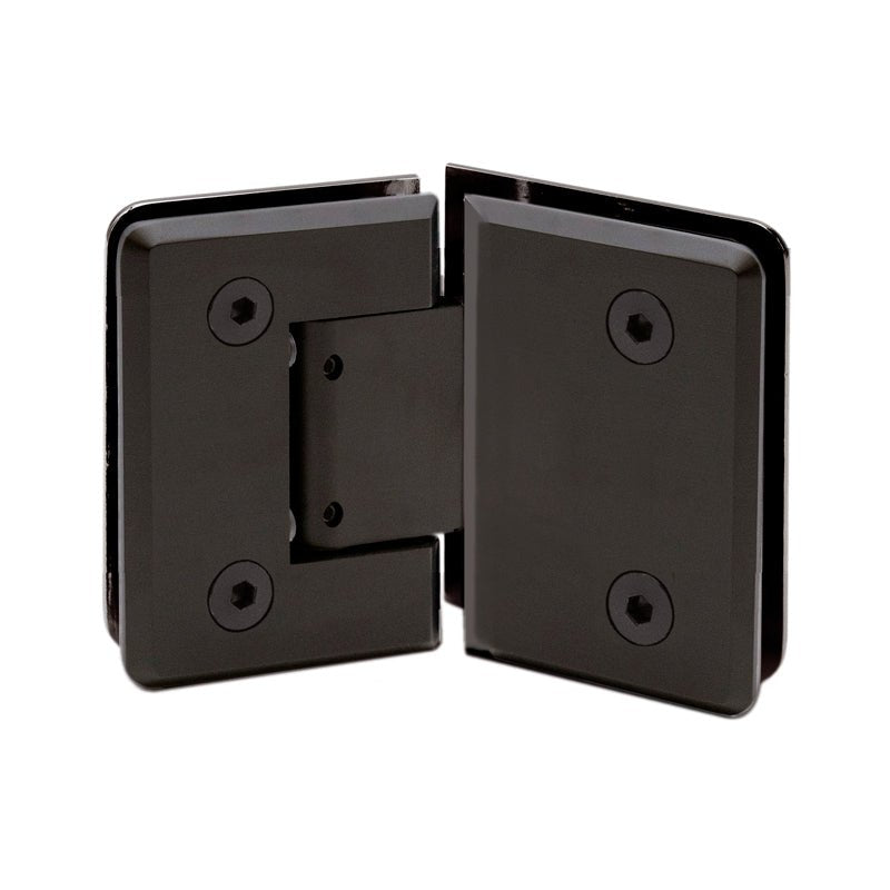 FHC FHC Preston Series 135 Degree Adjustable Glass - To - Glass Hinge For 3/8" To 1/2" Glass PRESA1350RB