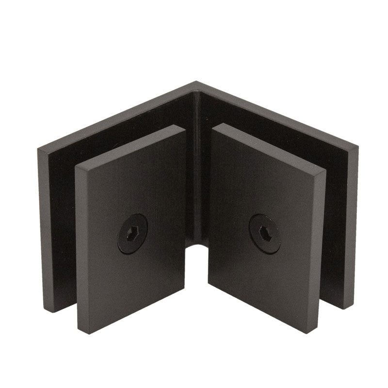 FHC FHC Square 90 Degree Glass Clamp - Oil Rubbed Bronze CSU900RBM