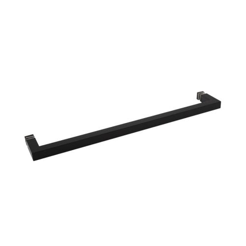 FHC FHC Square Tubing Mitered Corner Single - Sided Towel Bar TBSQ18MB