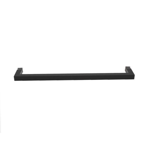 FHC FHC Square Tubing Mitered Corner Single - Sided Towel Bar TBSQ18MB