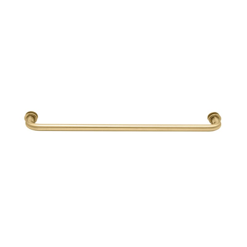 FHC FHC Tubular Towel Bar Single - Sided with Washers for 1/4" To 1/2" Glass TBR20SB