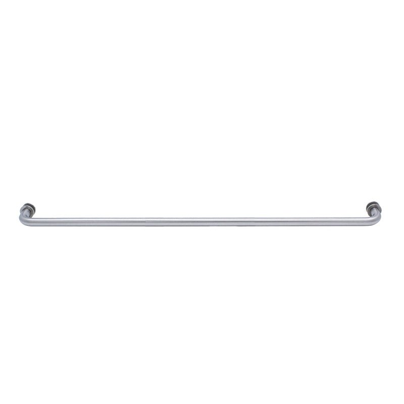 FHC FHC Tubular Towel Bar Single - Sided with Washers for 1/4" To 1/2" Glass TBR30BN