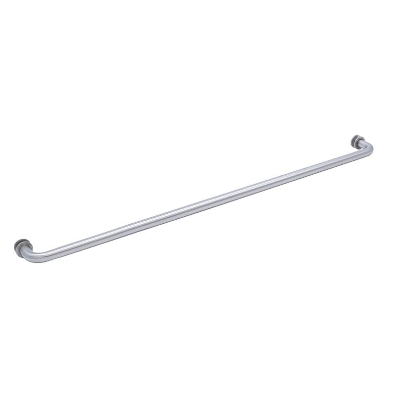 FHC FHC Tubular Towel Bar Single - Sided with Washers for 1/4" To 1/2" Glass TBR30BN