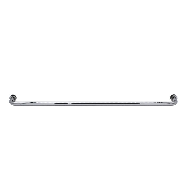 FHC FHC Tubular Towel Bar Single - Sided with Washers for 1/4" To 1/2" Glass TBR30CH