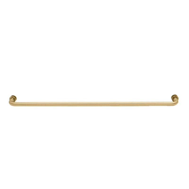 FHC FHC Tubular Towel Bar Single - Sided with Washers for 1/4" To 1/2" Glass TBR30SB