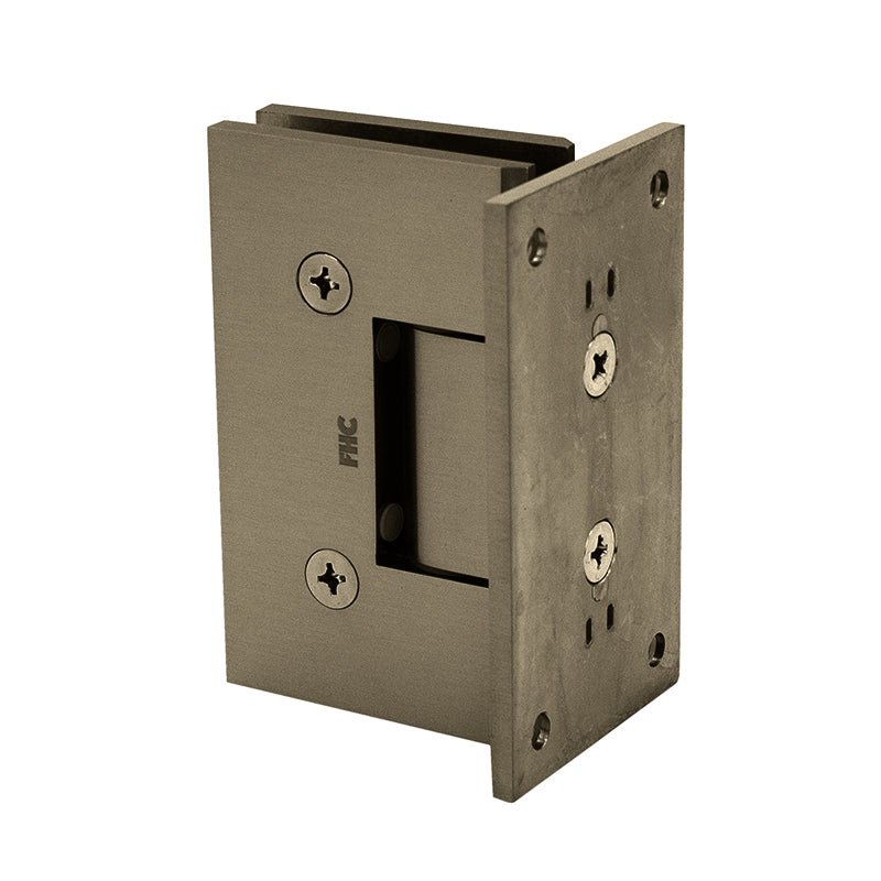 FHC FHC Valore HD Series Wall Mount Hinge - Full Back Plate VALF1BBRZ