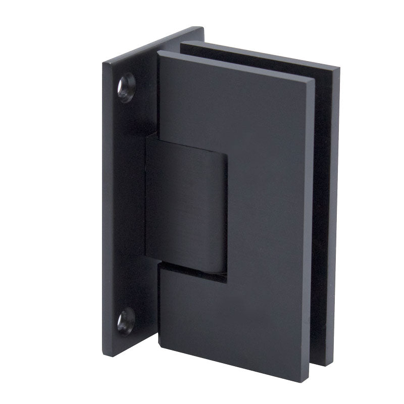 FHC FHC Venice Adjustable Square Wall Mount Hinge Full Back Plate VENA40RB