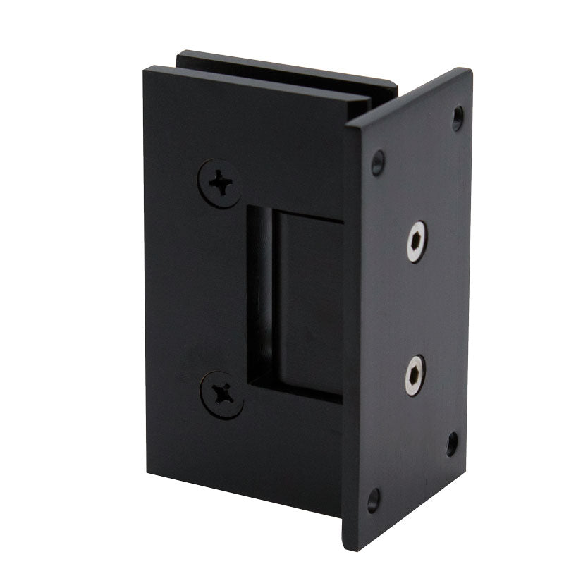 FHC FHC Venice Adjustable Square Wall Mount Hinge Full Back Plate VENA40RB