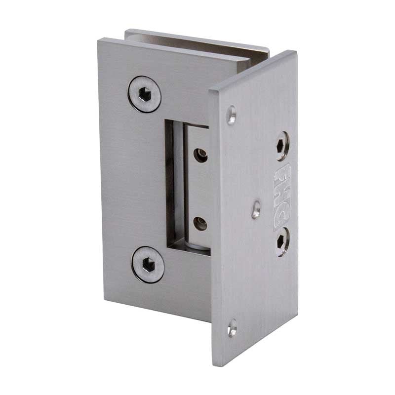 FHC FHC Venice Adjustable Square Wall Mount Hinge Full Offset Back Plate VENA05BN