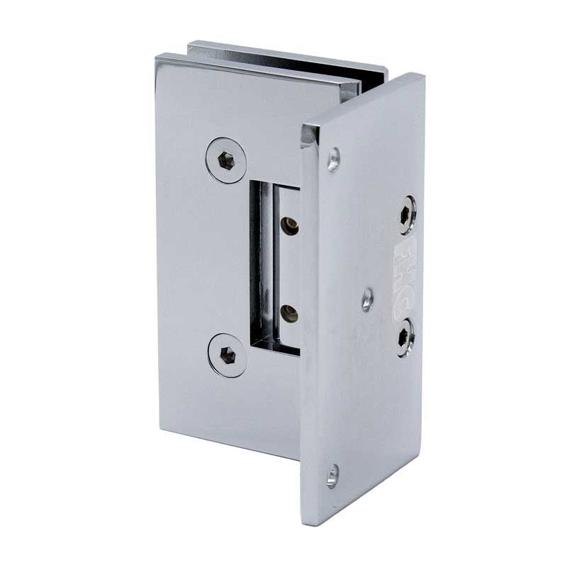 FHC FHC Venice Adjustable Square Wall Mount Hinge Full Offset Back Plate VENA05CH