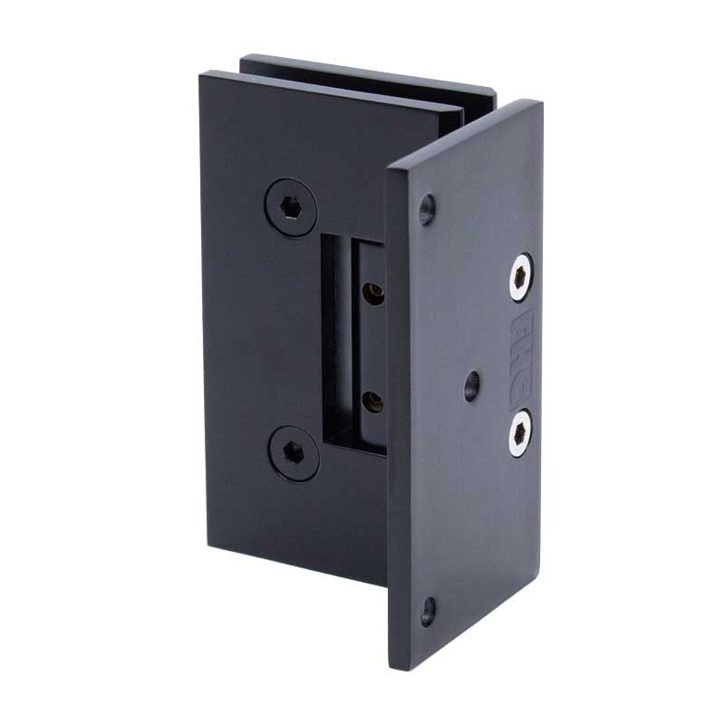 FHC FHC Venice Adjustable Square Wall Mount Hinge Full Offset Back Plate VENA05MB