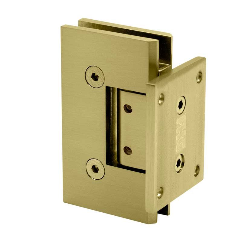 FHC FHC Venice Adjustable Square Wall Mount Hinge Short Back Plate VENAS2BN