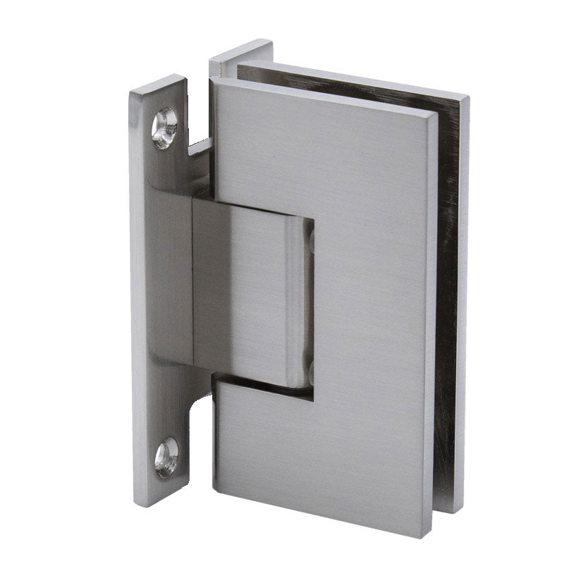 FHC FHC Venice H Back Plate Wall Mount Hinge For 3/8" Or 1/2" Glass VENHF1BN