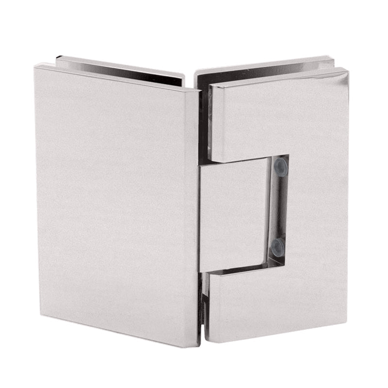 FHC FHC Venice Series 135 Deg Adjustable Glass - To - Glass Hinge For 3/8" To 1/2" Glass VENA135BN