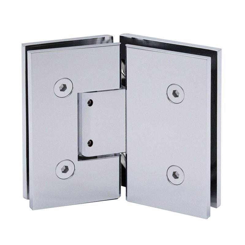 FHC FHC Venice Series 135 Deg Adjustable Glass - To - Glass Hinge For 3/8" To 1/2" Glass VENA135PN