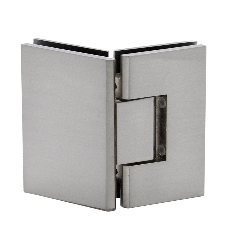 FHC FHC Venice Square 5 Degree Positive Close Glass To Glass 135 Degree Hinge VEN535BN