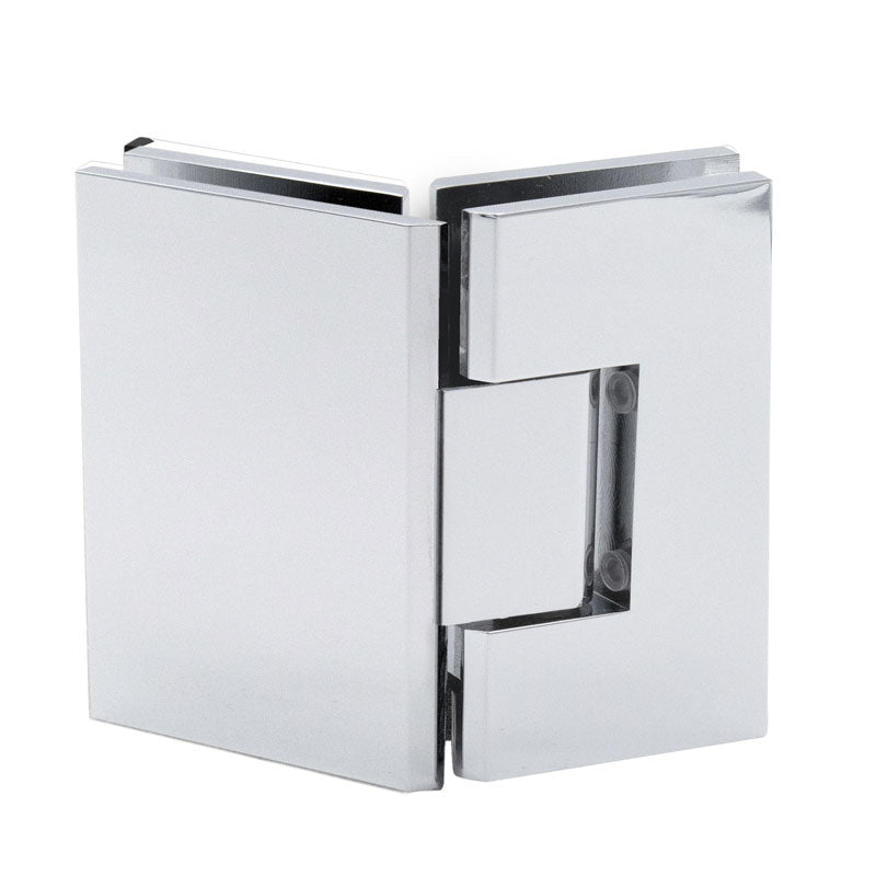 FHC FHC Venice Square 5 Degree Positive Close Glass To Glass 135 Degree Hinge VEN535CH