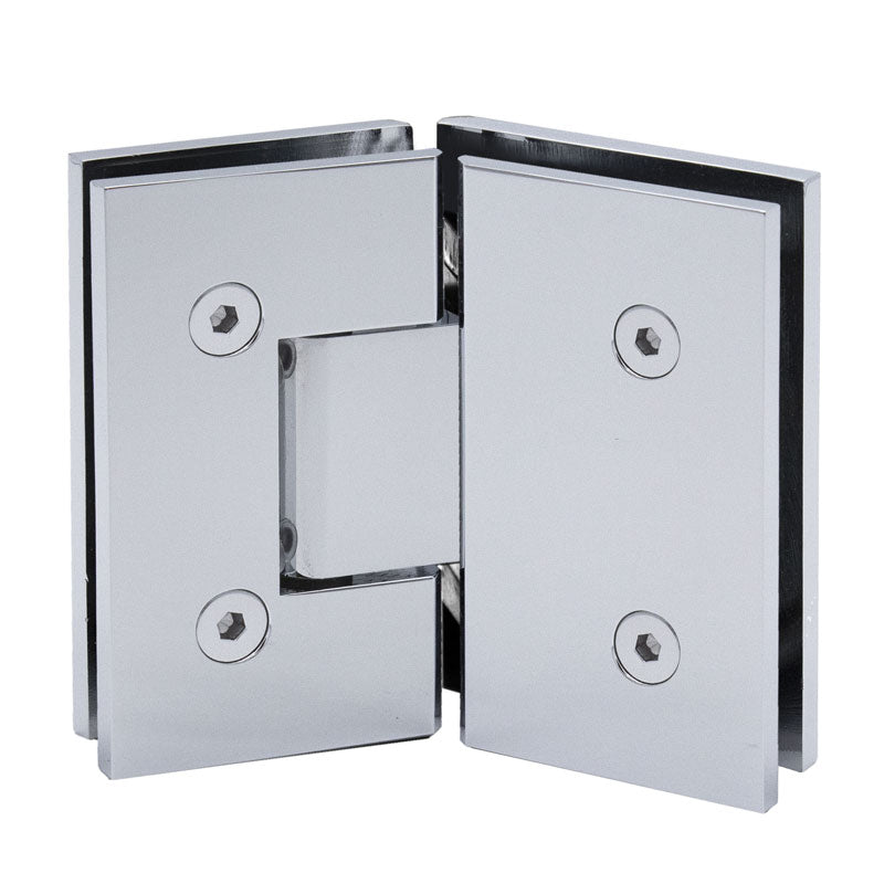 FHC FHC Venice Square 5 Degree Positive Close Glass To Glass 135 Degree Hinge VEN535CH