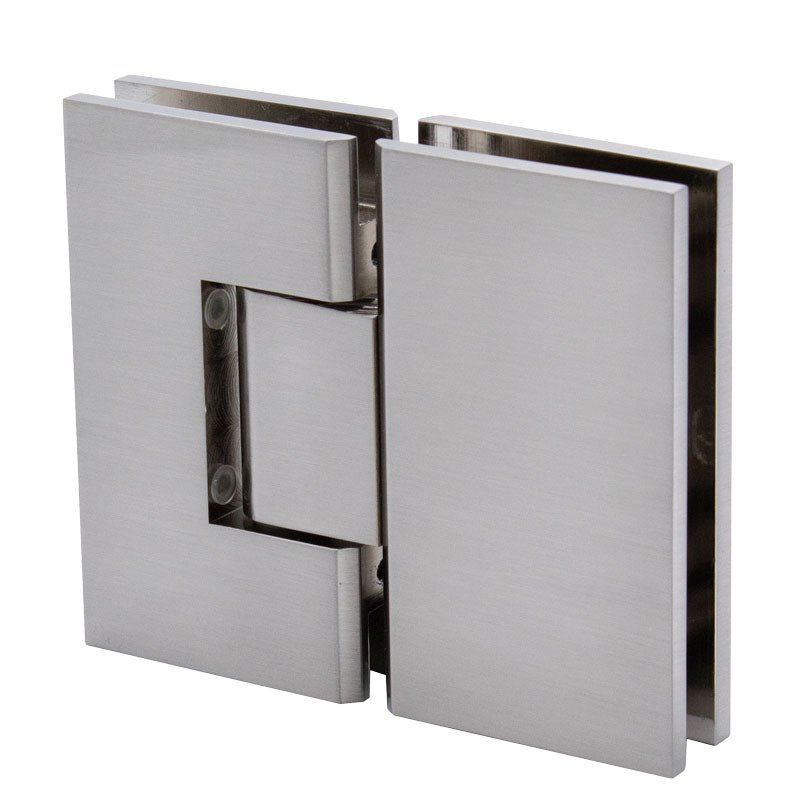 FHC FHC Venice Square 5 Degree Positive Close Glass To Glass 180 Degree Hinge VEN580BN