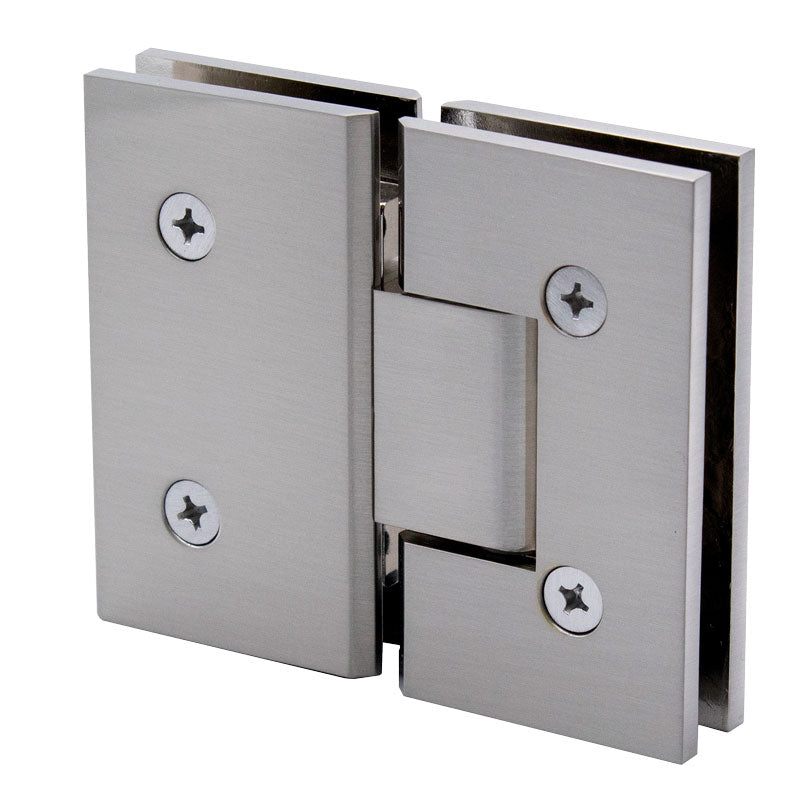 FHC FHC Venice Square 5 Degree Positive Close Glass To Glass 180 Degree Hinge VEN580BN