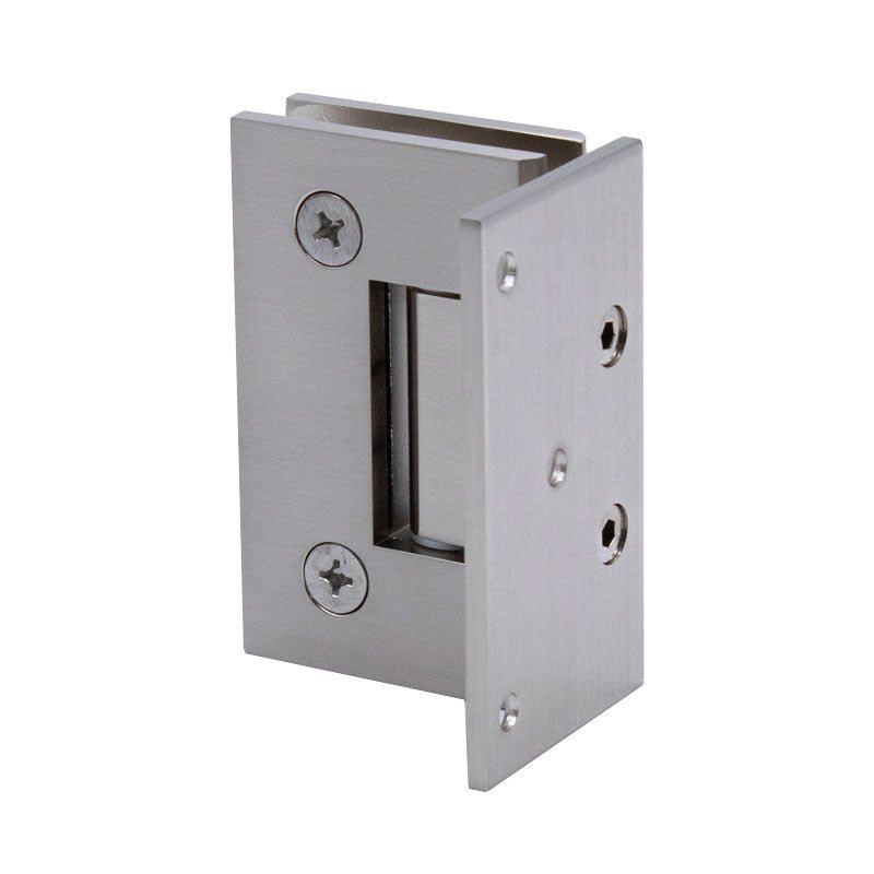 FHC FHC Venice Square 5 Degree Positive Close Offset Back Plate Wall Mount Hinge VEN05BN