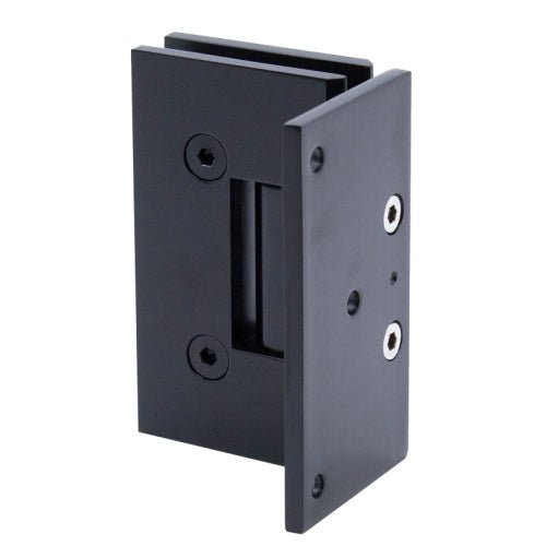 FHC FHC Venice Square 5 Degree Positive Close Offset Back Plate Wall Mount Hinge VEN05MB