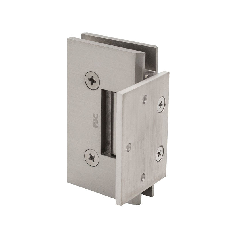 FHC FHC Venice Square 5 Degree Positive Close Offset Short Back Plate Wall Mount Hinge VENS05BN