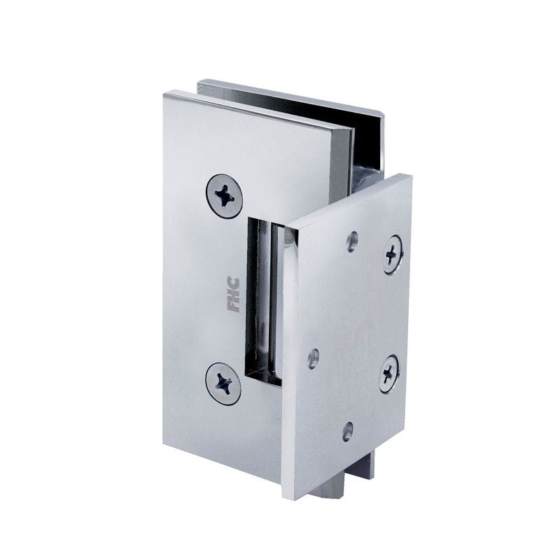 FHC FHC Venice Square 5 Degree Positive Close Offset Short Back Plate Wall Mount Hinge VENS05CH