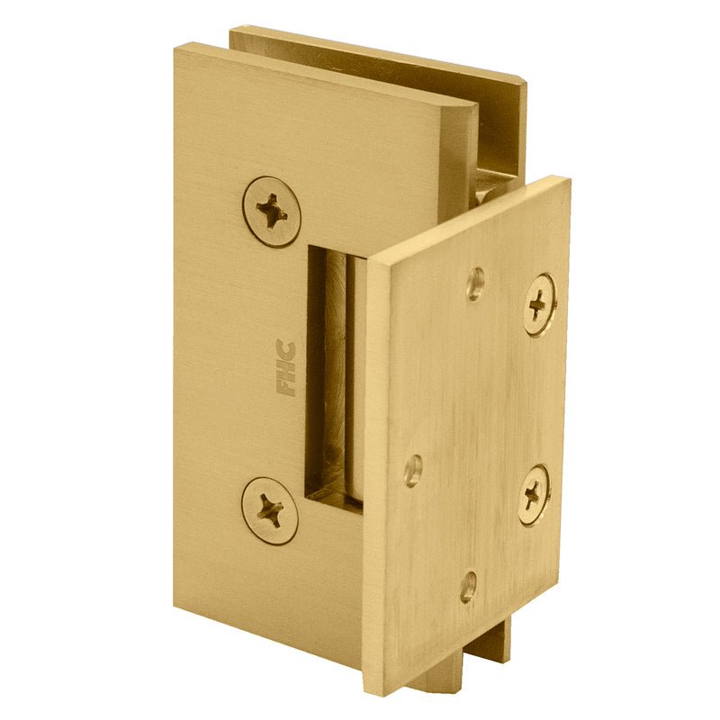 FHC FHC Venice Square 5 Degree Positive Close Offset Short Back Plate Wall Mount Hinge VENS05SB