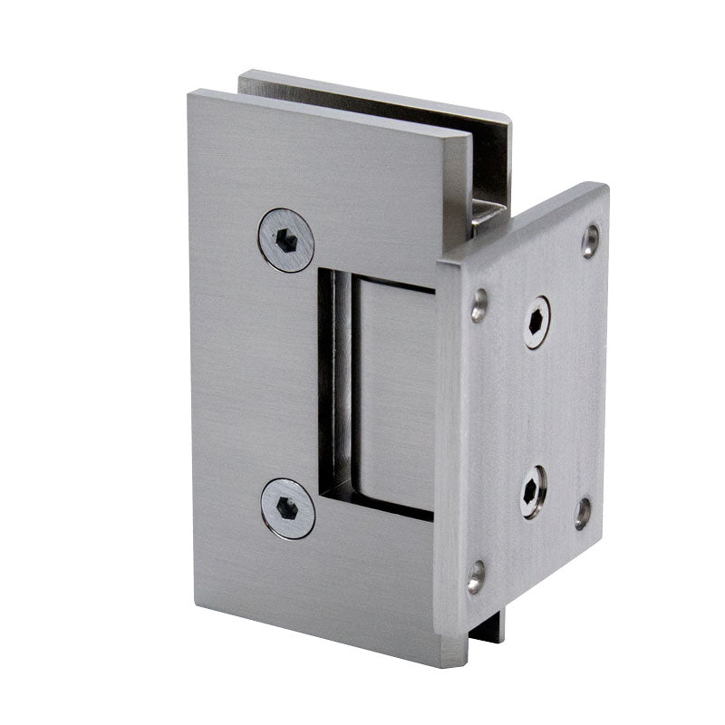 FHC FHC Venice Square 5 Degree Positive Close Short Back Plate Wall Mount Hinge VENS5BN