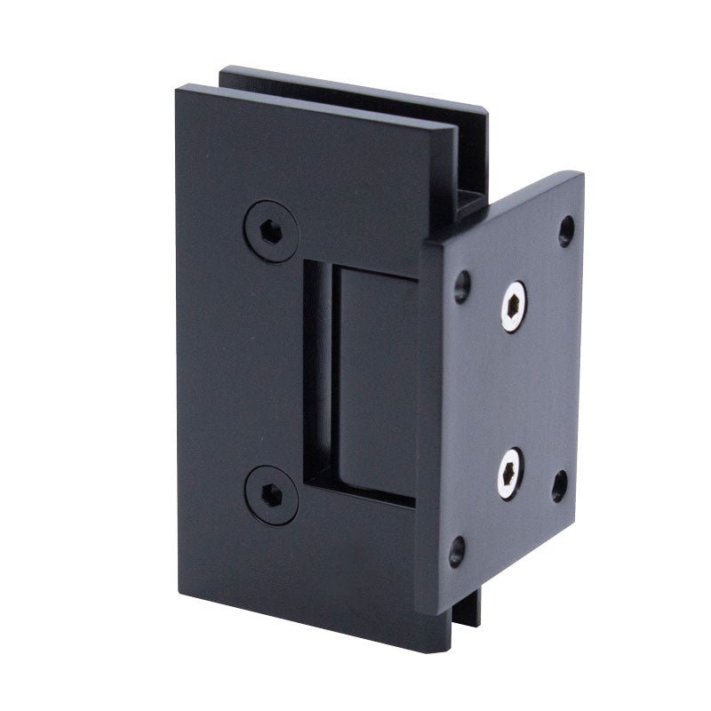 FHC FHC Venice Square 5 Degree Positive Close Short Back Plate Wall Mount Hinge VENS5MB