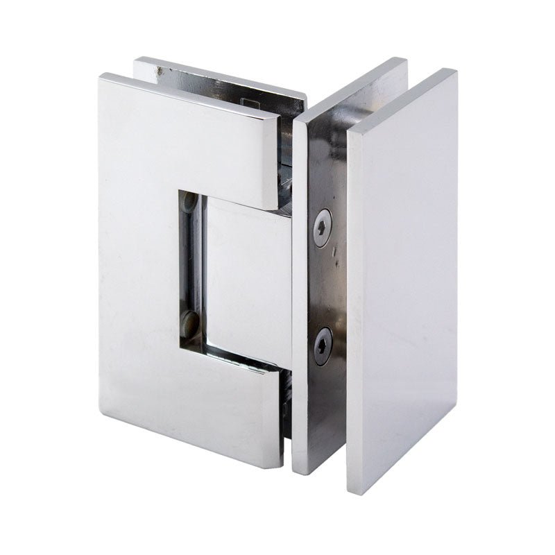 FHC FHC Venice Square Glass To Glass 90 Degree Hinge VEN90CH