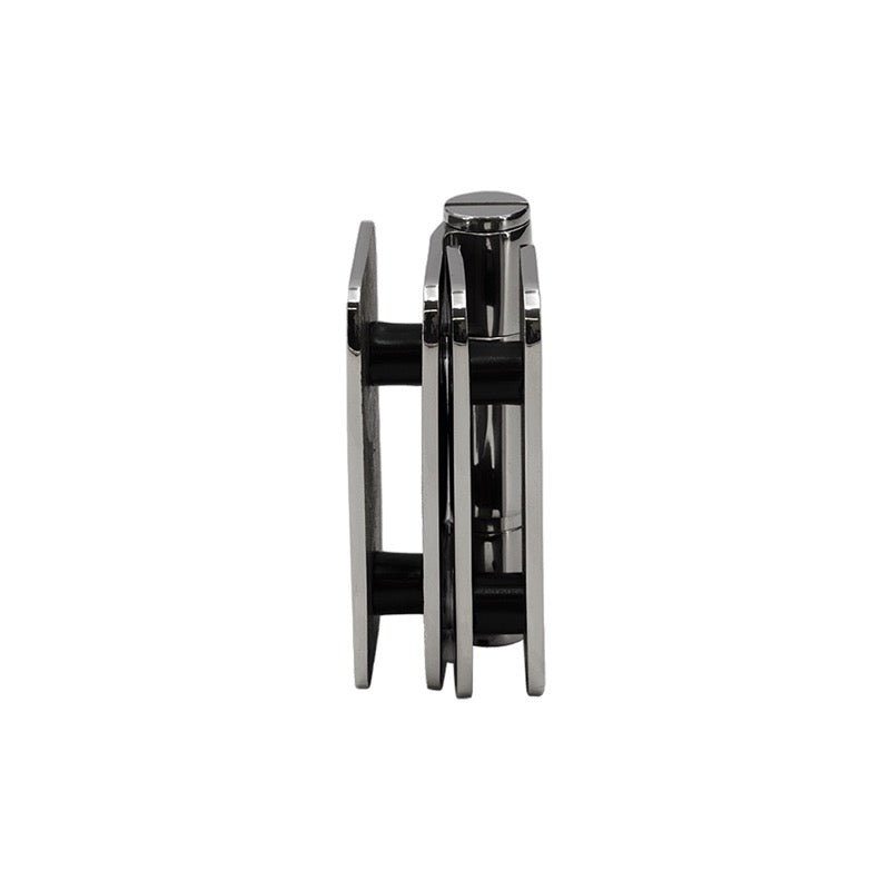 FHC FHC Zephyr 180 Degree Glass - To - Glass Inswing Or Bifold Outswing Hinge For 3/8" Glass ZEP02PS