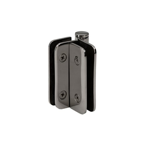 FHC FHC Zephyr 180 Degree Glass - To - Glass Outswing Or Bifold Inswing Hinge For 3/8" Glass ZEP01BS