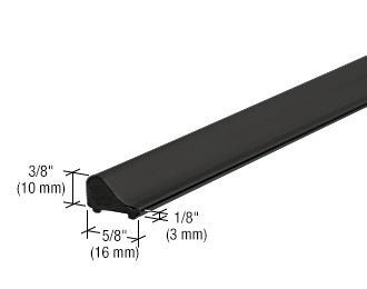 CRL Frameless Shower Door Tapered Threshold S1L001MBL