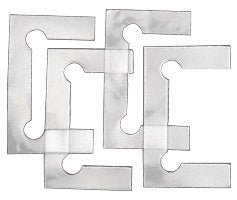 CRL Gasket Replacement Kit for Vienna Hinges V1E4GKCLR