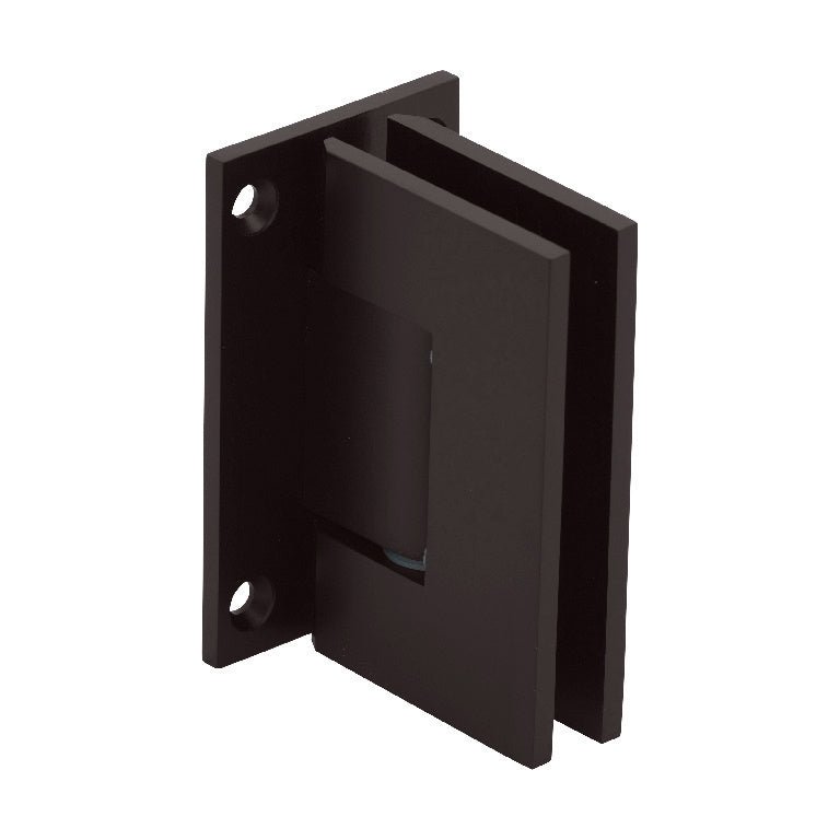 CRL Geneva 037 Series Wall Mount Full Back Plate Standard Hinge GEN0370RB